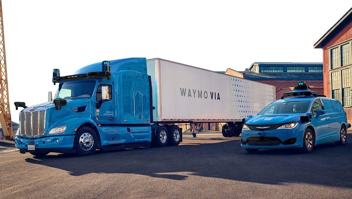 У США запустили службу безпілотної доставки вантажів Waymo Via