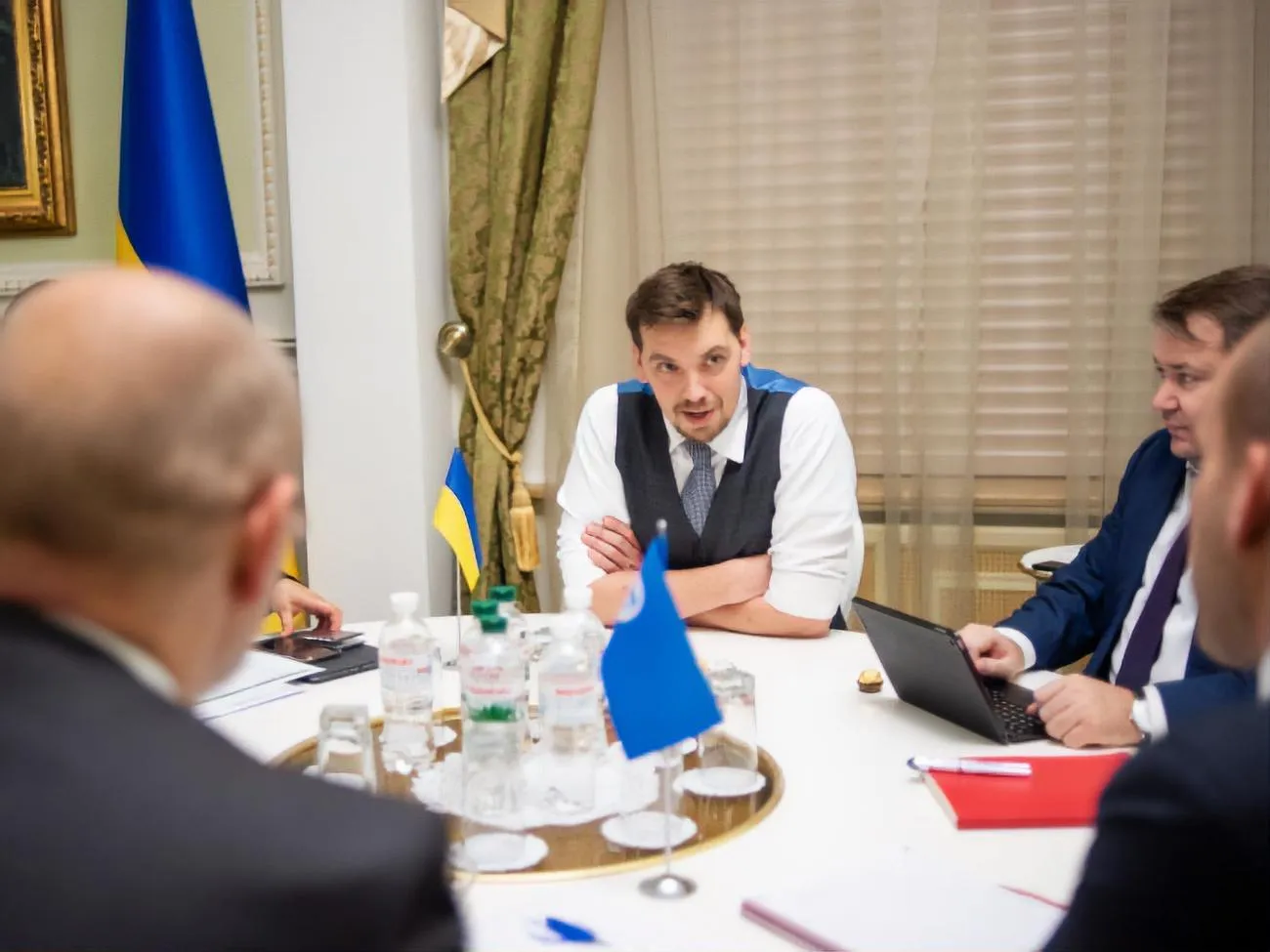 Зустріч Гончарука з місією МВФ Зустріч Гончарука з місією МВФ