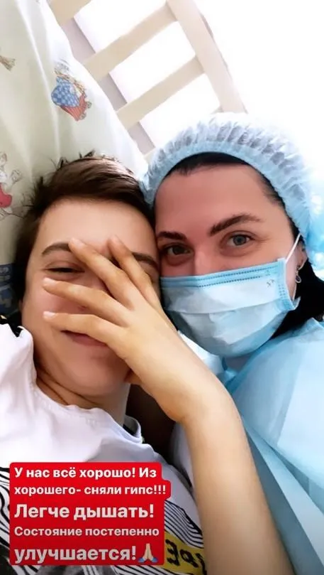 Син Бабкіних в лікарні Син Бабкіних в лікарні