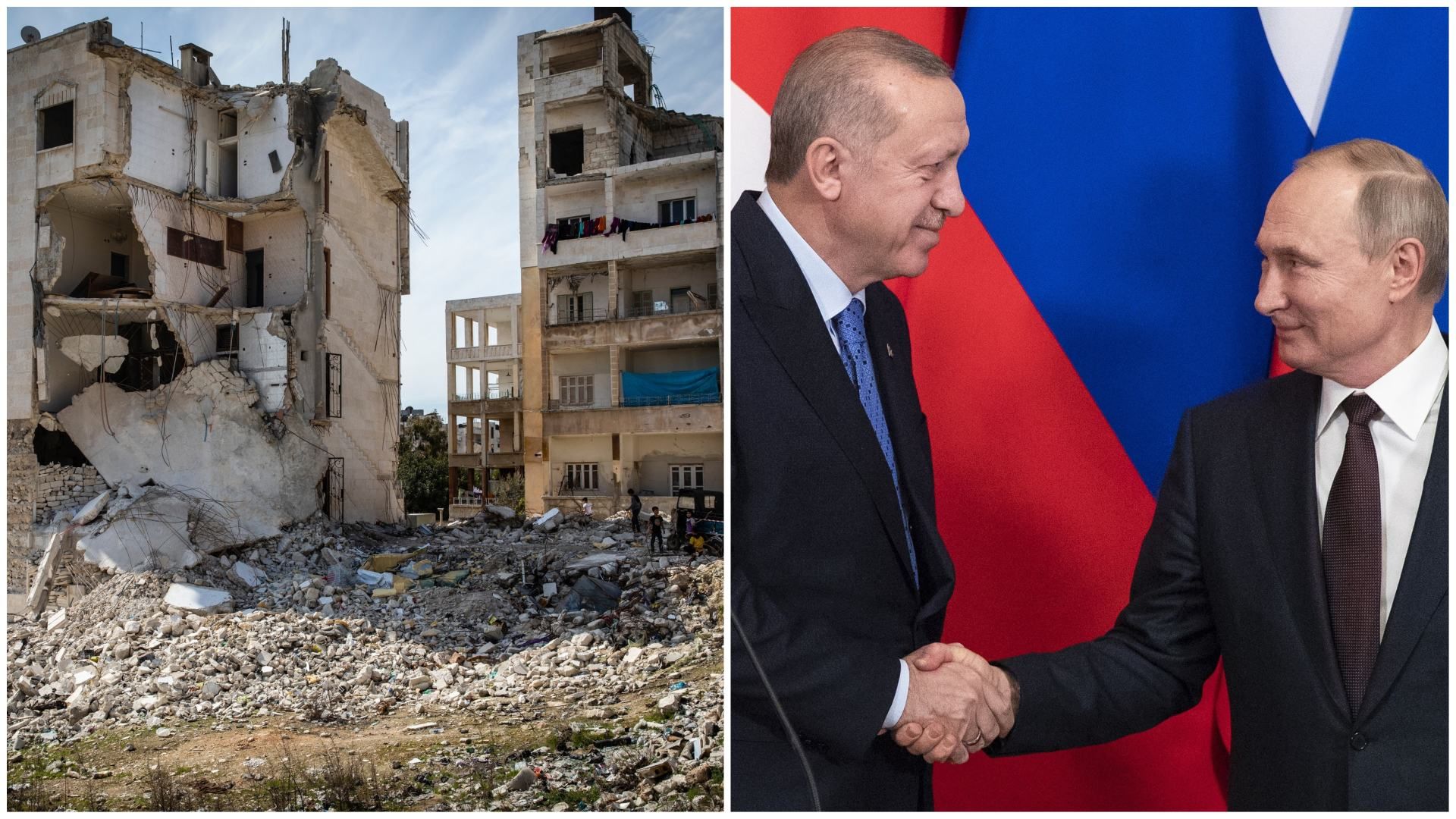 Путін та Ердоган домовилися про припинення вогню в Сирії з 6 березня