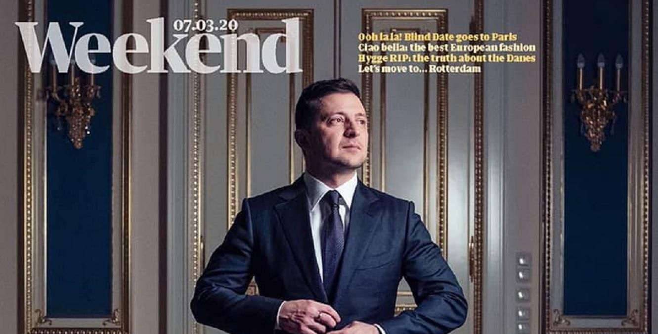 Зеленский попал на обложку The Guardian: фото Зеленский попал на обложку The Guardian: фото