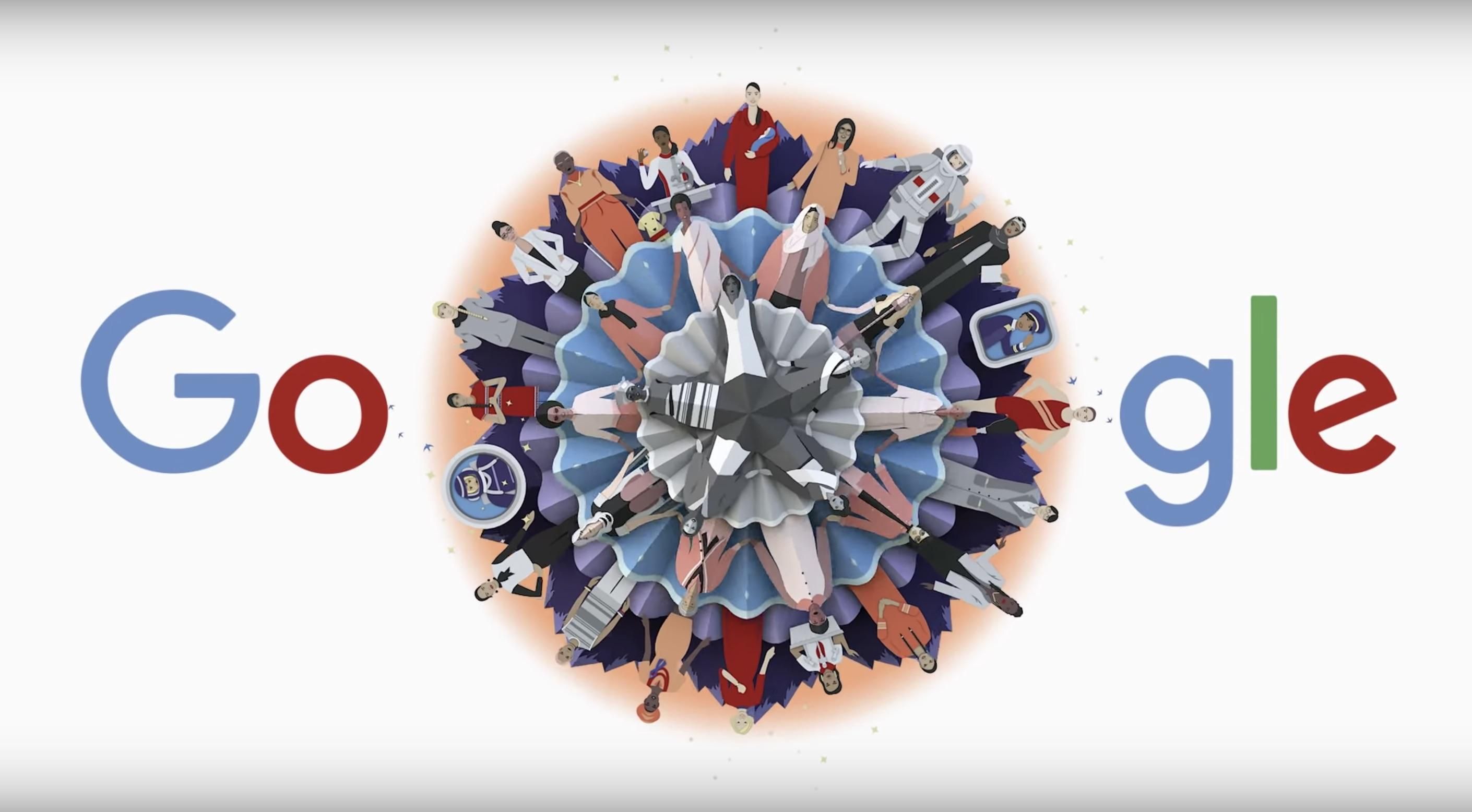 Новый дудл от Google сделали в форме видео Новый дудл от Google сделали в форме видео