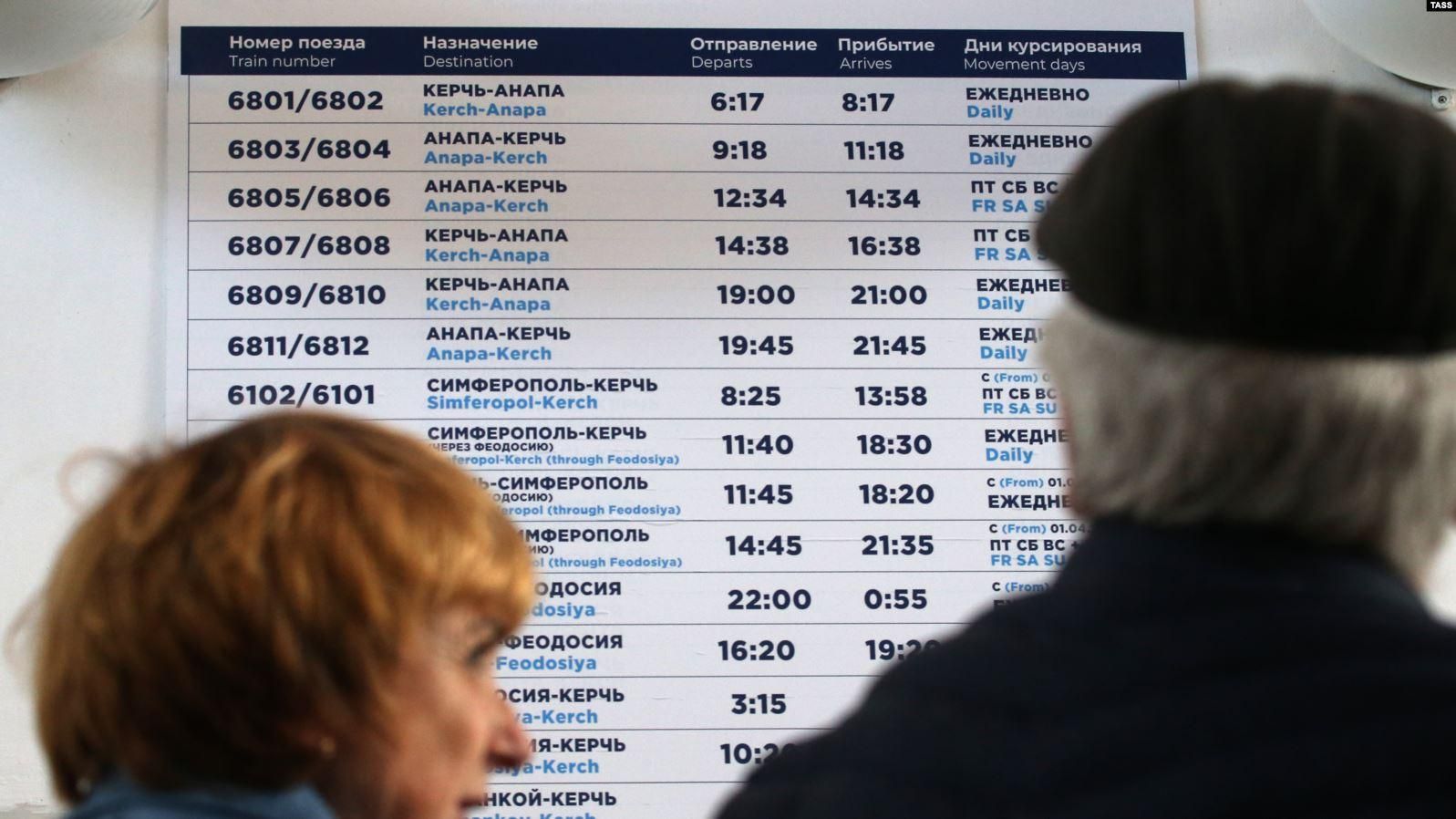 Российские оккупанты пустили из аннексированного Крыма электричку: фото Российские оккупанты пустили из аннексированного Крыма электричку: фото