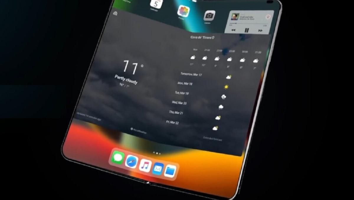 Apple запатентувала конкурента Samsung Galaxy Fold