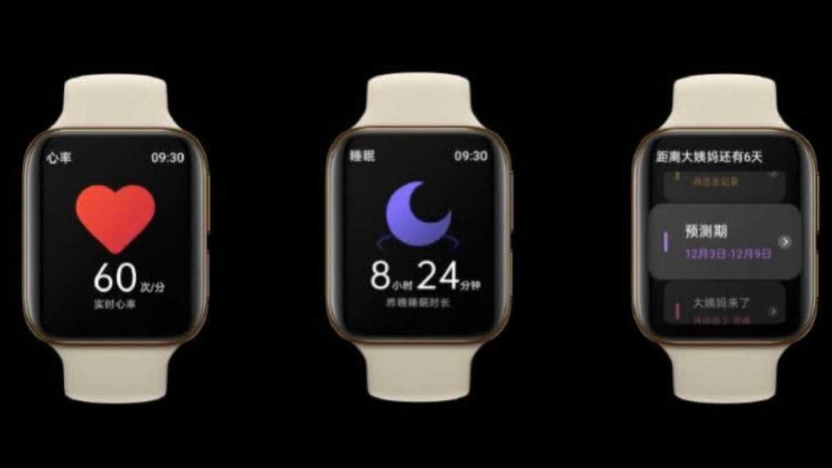 Клон Apple Watch: Oppo выпустила свои первые умные часы Клон Apple Watch: Oppo выпустила свои первые умные часы