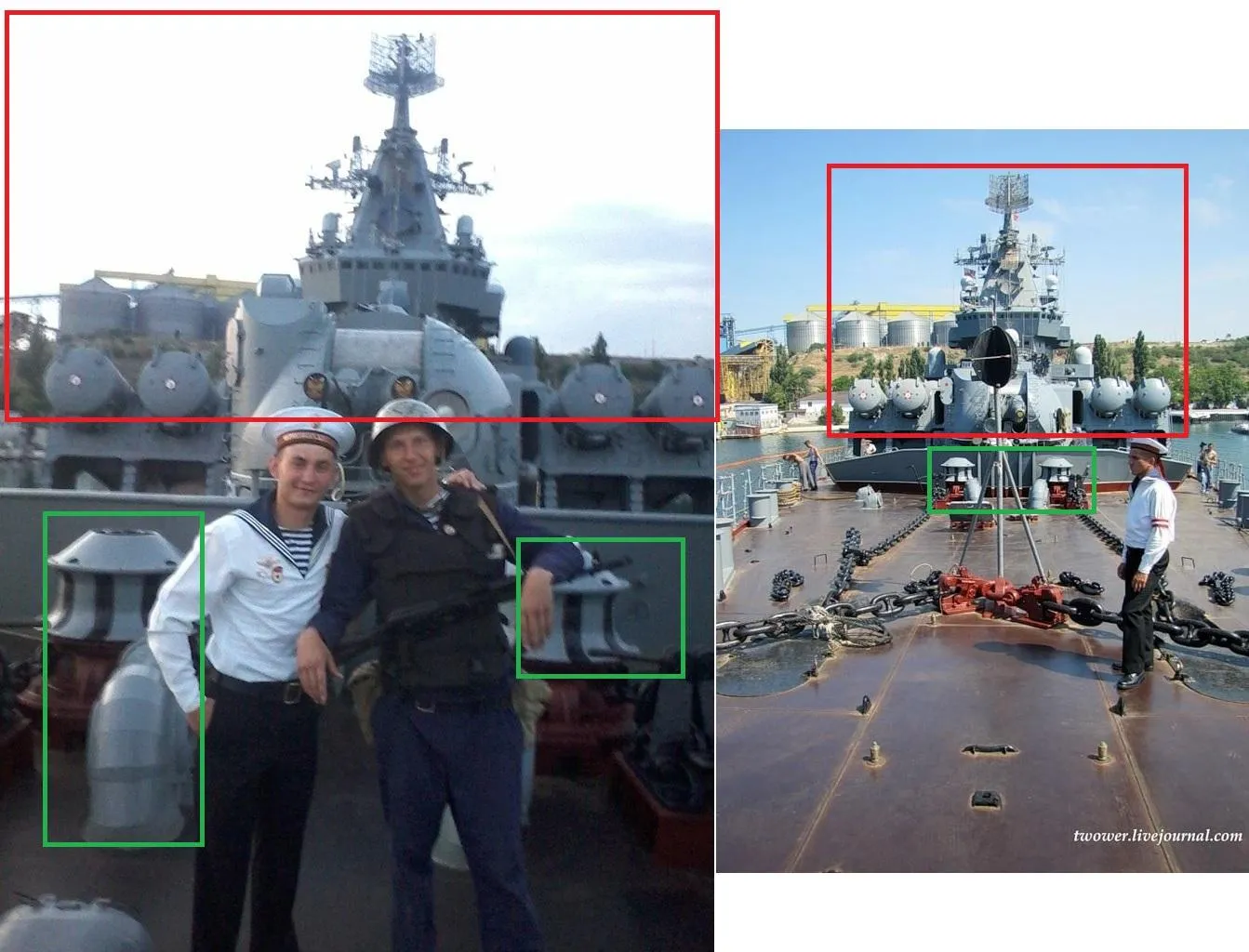 Борисенко на крейсері Борисенко на крейсері