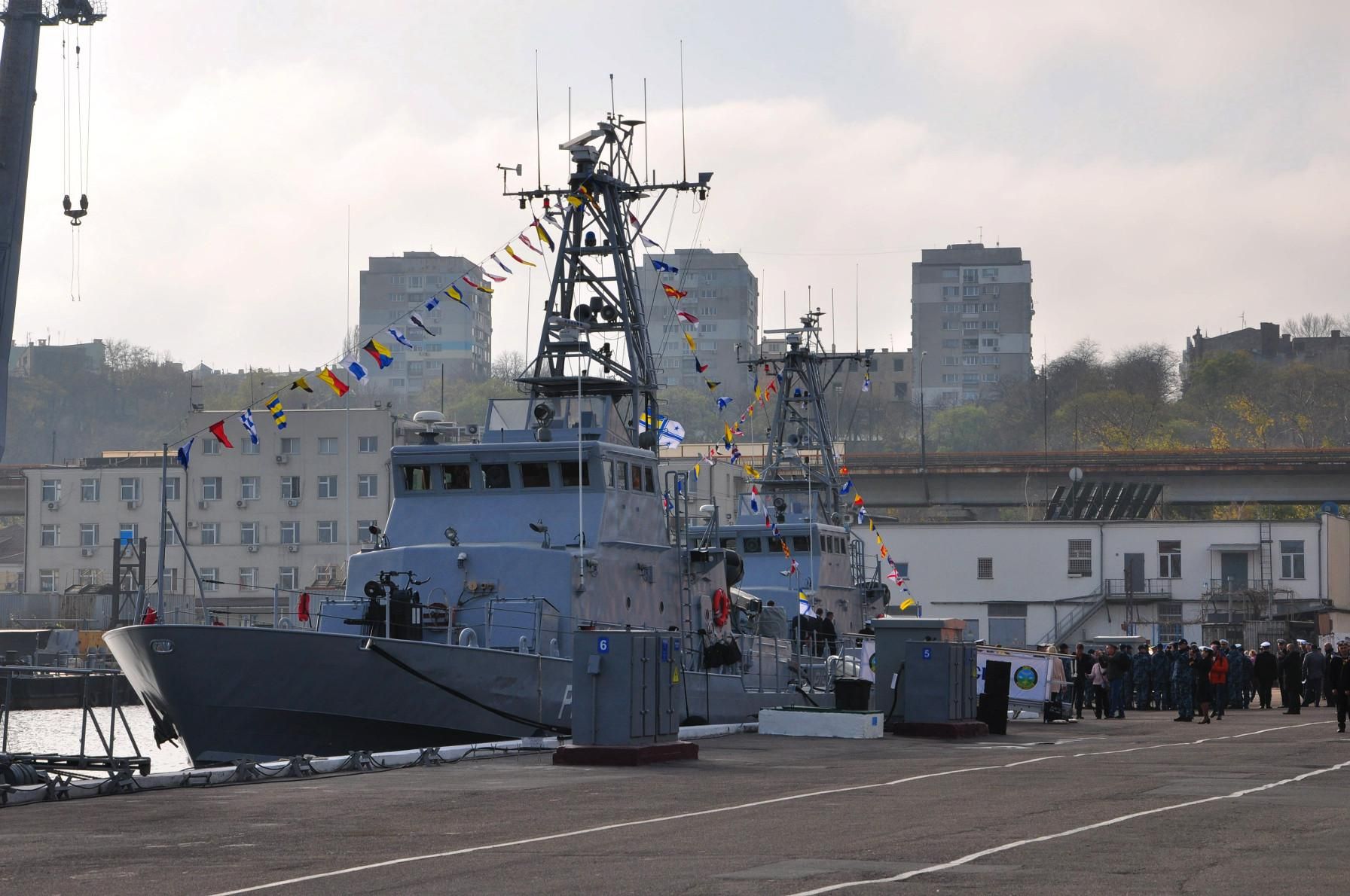 Патрульные катера "Айленд" ВМС Украины вышли в море: фото