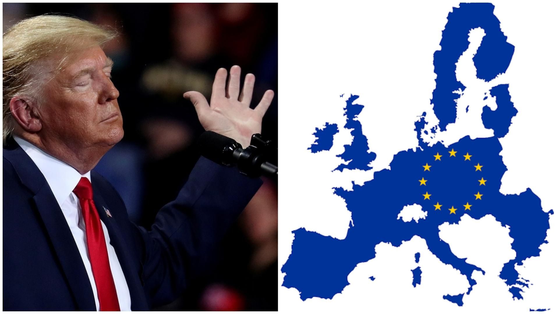 Трамп объявил об ограничении сообщение с Европой