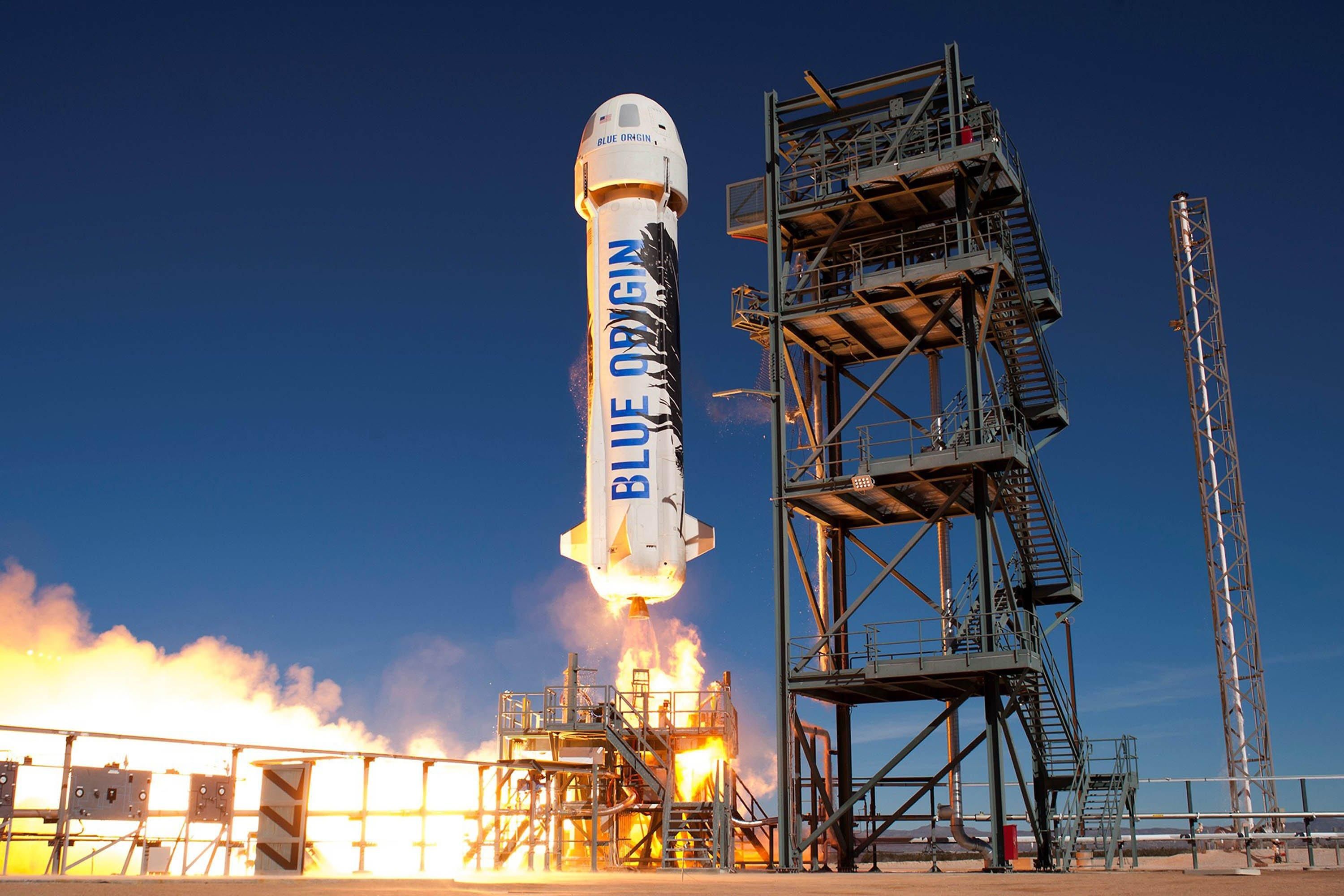 Компанія Blue Origin показала конкурента ракети Falcon Heavy: відео