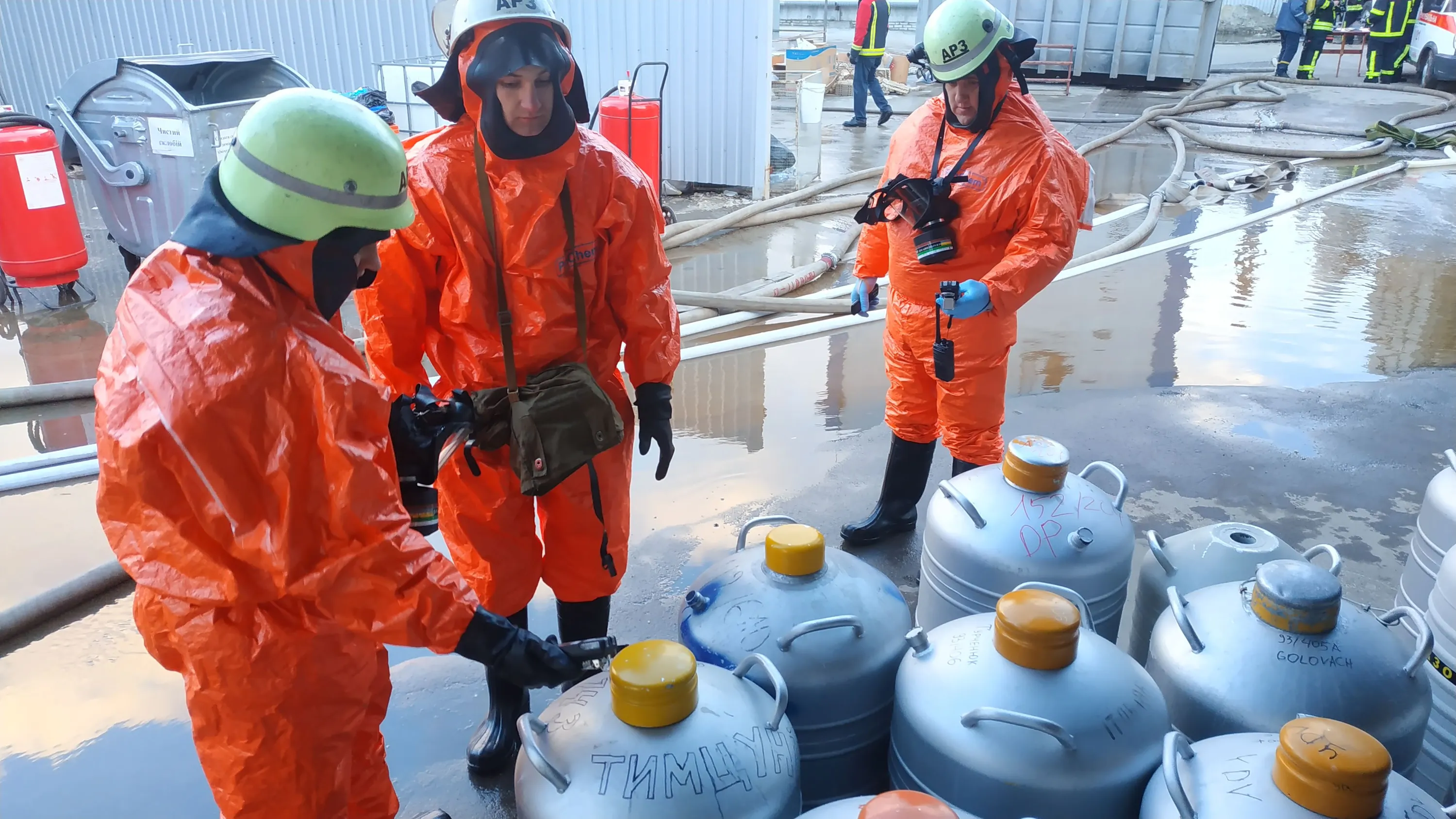 київ пожежа хімікати