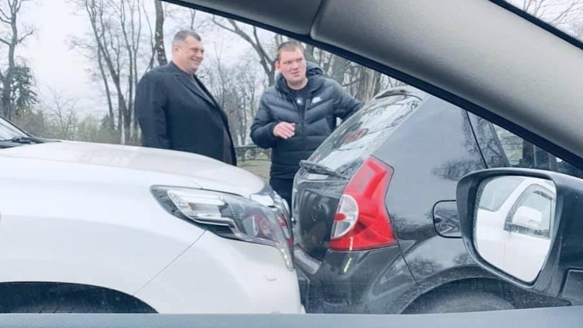 Юзік потрапив у ДТП в Києві: фото Юзік потрапив у ДТП в Києві: фото