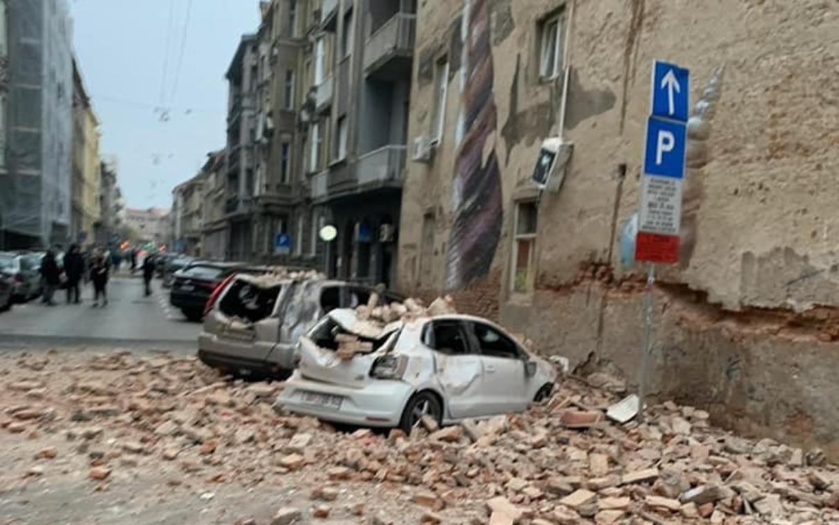 Землетрус у Хорватії: в Загребі 22.03.2020 сталися два землетруси