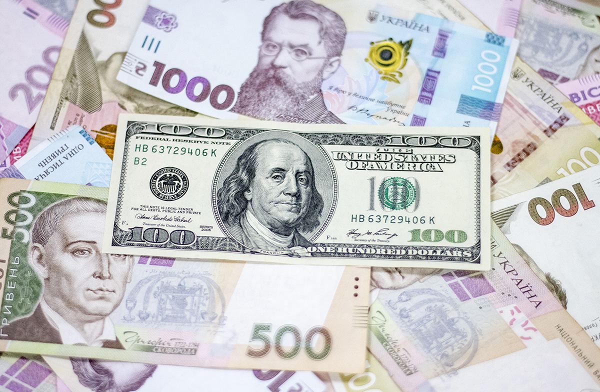 В Україні спав попит на іноземну валюту 