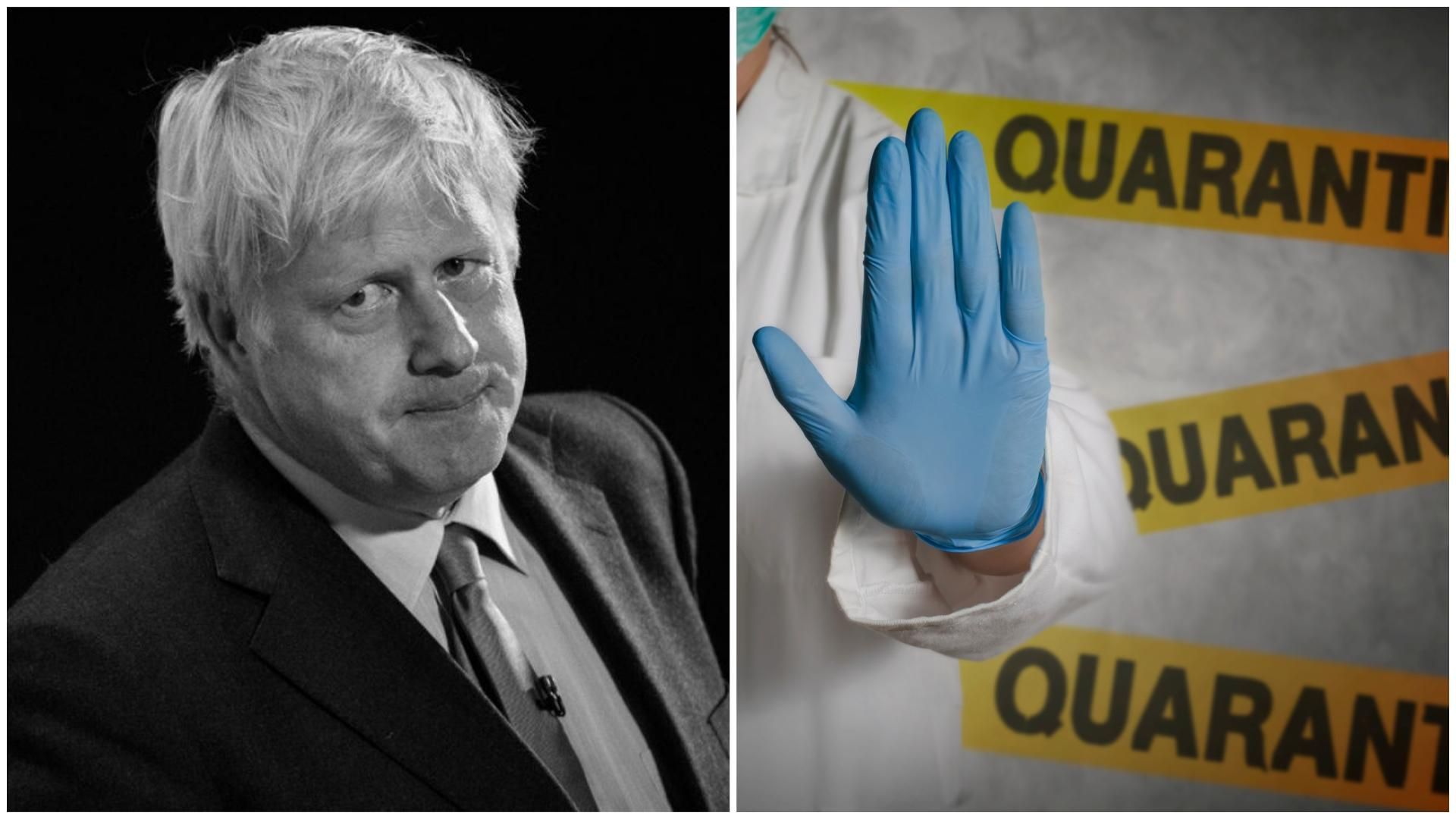 Джонсон объявил о строжайшем карантине в Британии Джонсон объявил о строжайшем карантине в Британии