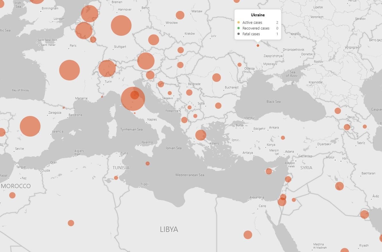 Скільки хворих на коронавірус, Україна – онлайн карта, статистика