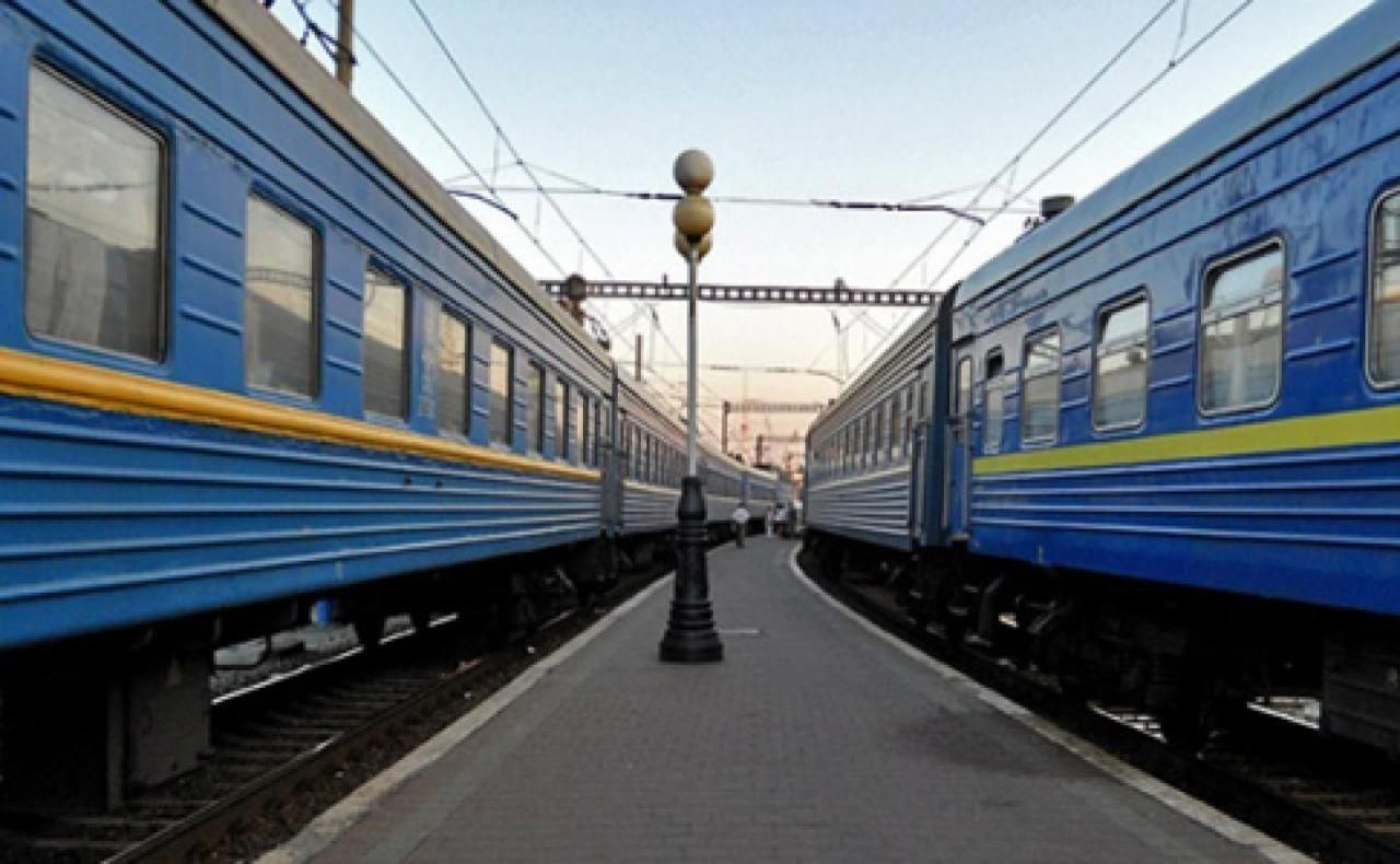 В Киев из Москвы прибыл спецпоезд с украинцами