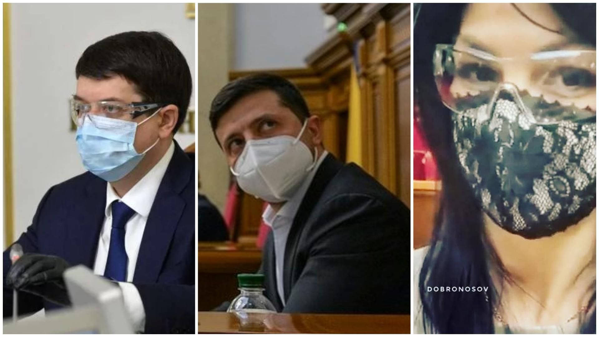 Зеленский в маске посетил Раду дважды за день Зеленский в маске посетил Раду дважды за день