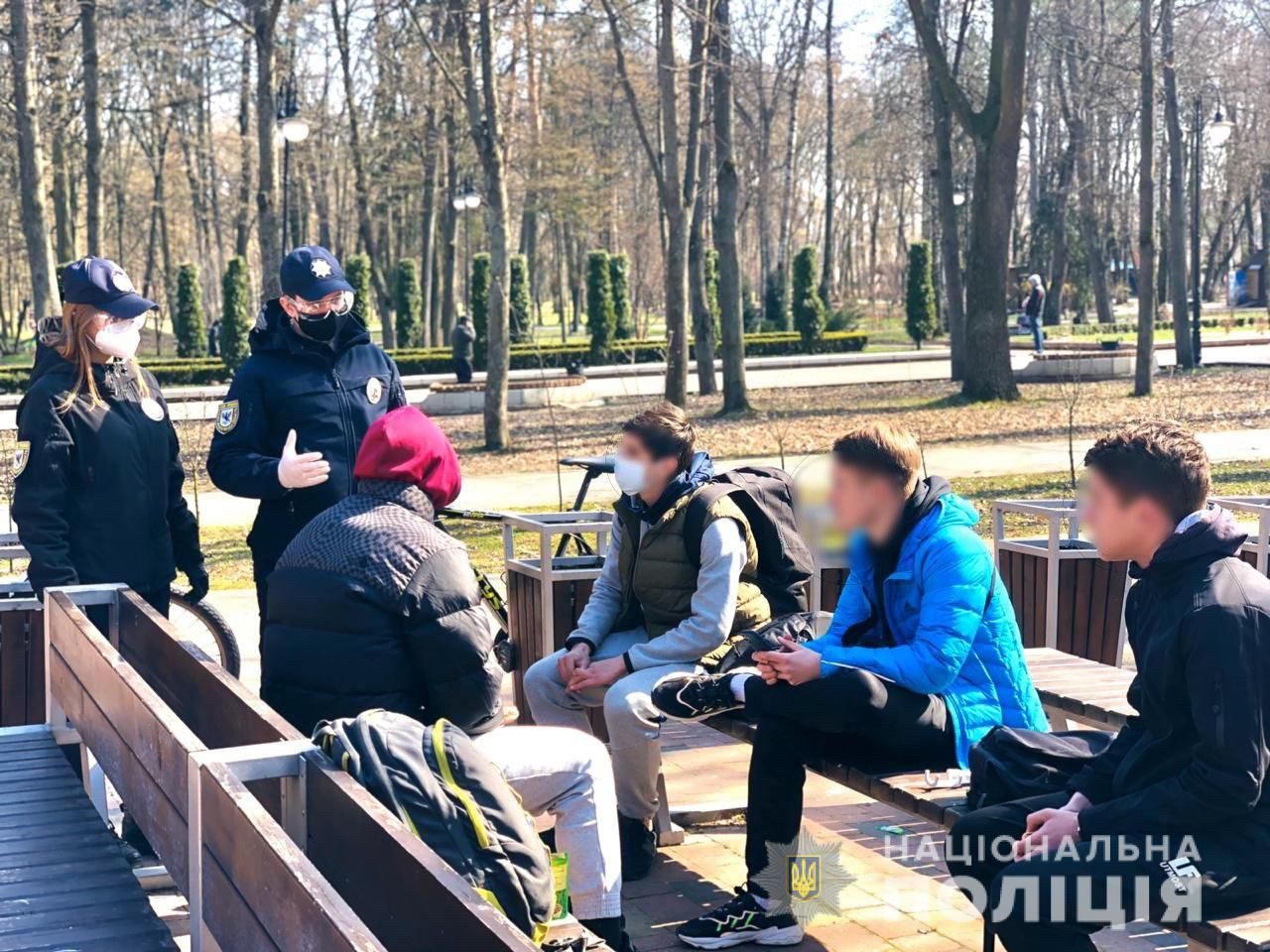 Поліція склала вже 7 тисяч адмінпротоколів за порушення карантину