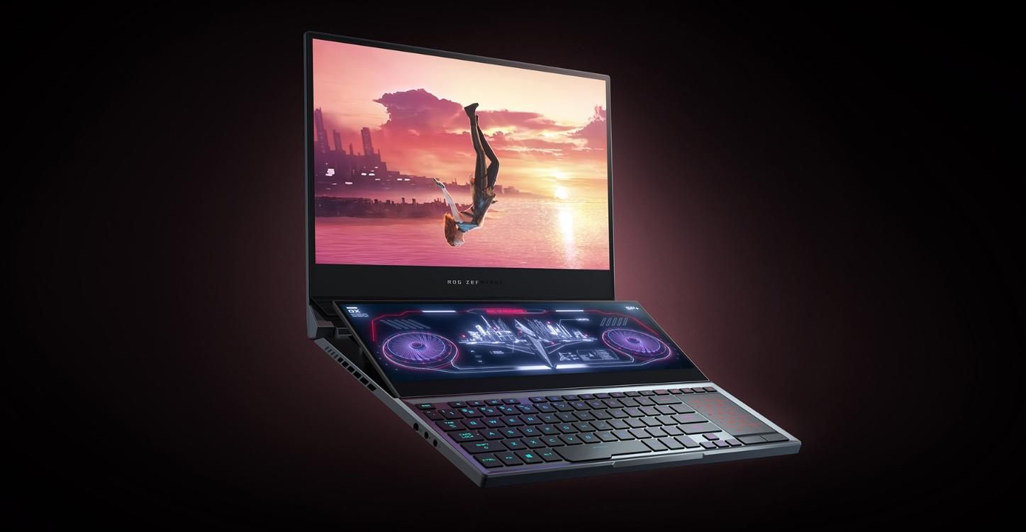 Asus ROG Zephyrus Duo 15: уникальный ноутбук для геймеров с двумя экранами