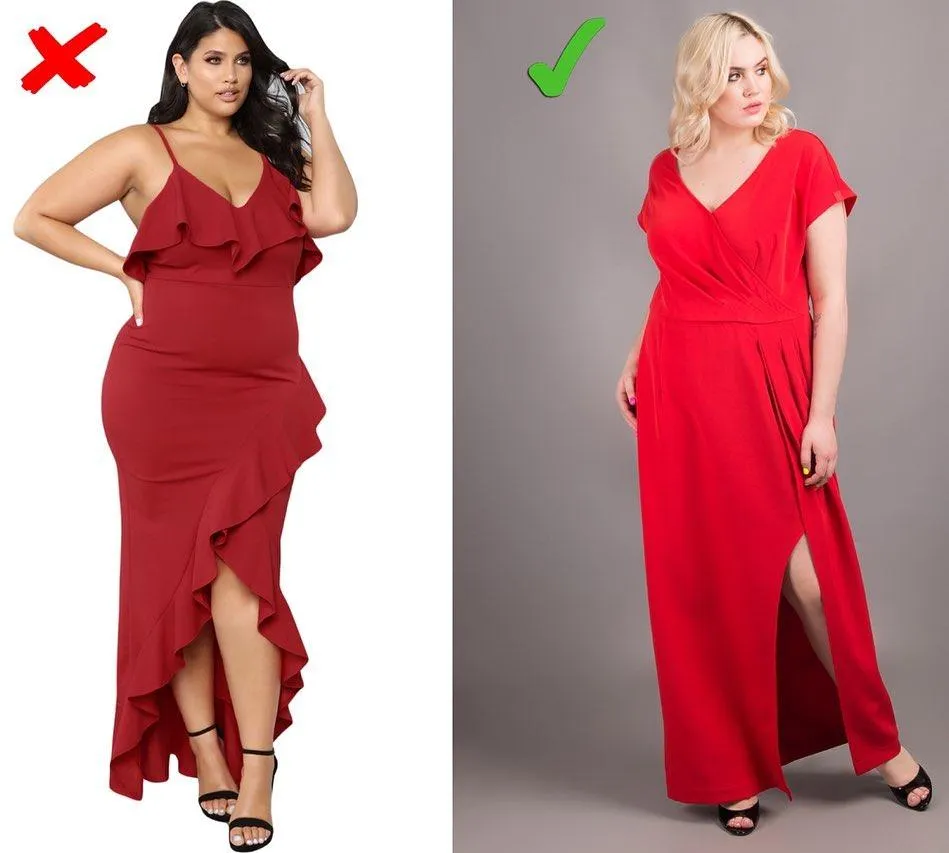 Бездоганна сукня для пишнотілих дівчат Бездоганна сукня для пишнотілих дівчат