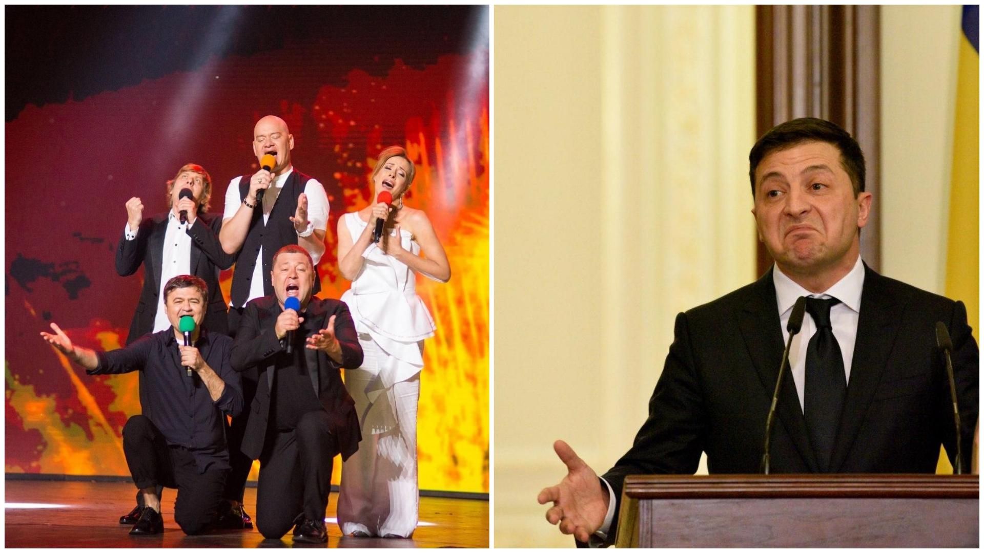 Квартал привітав Зеленського – з корупційним скандалом Квартал привітав Зеленського – з корупційним скандалом