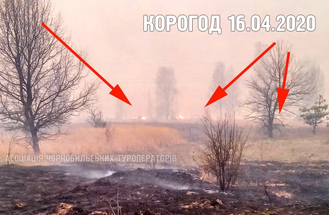 пожежа у Чорнобильській зоні, Корогод