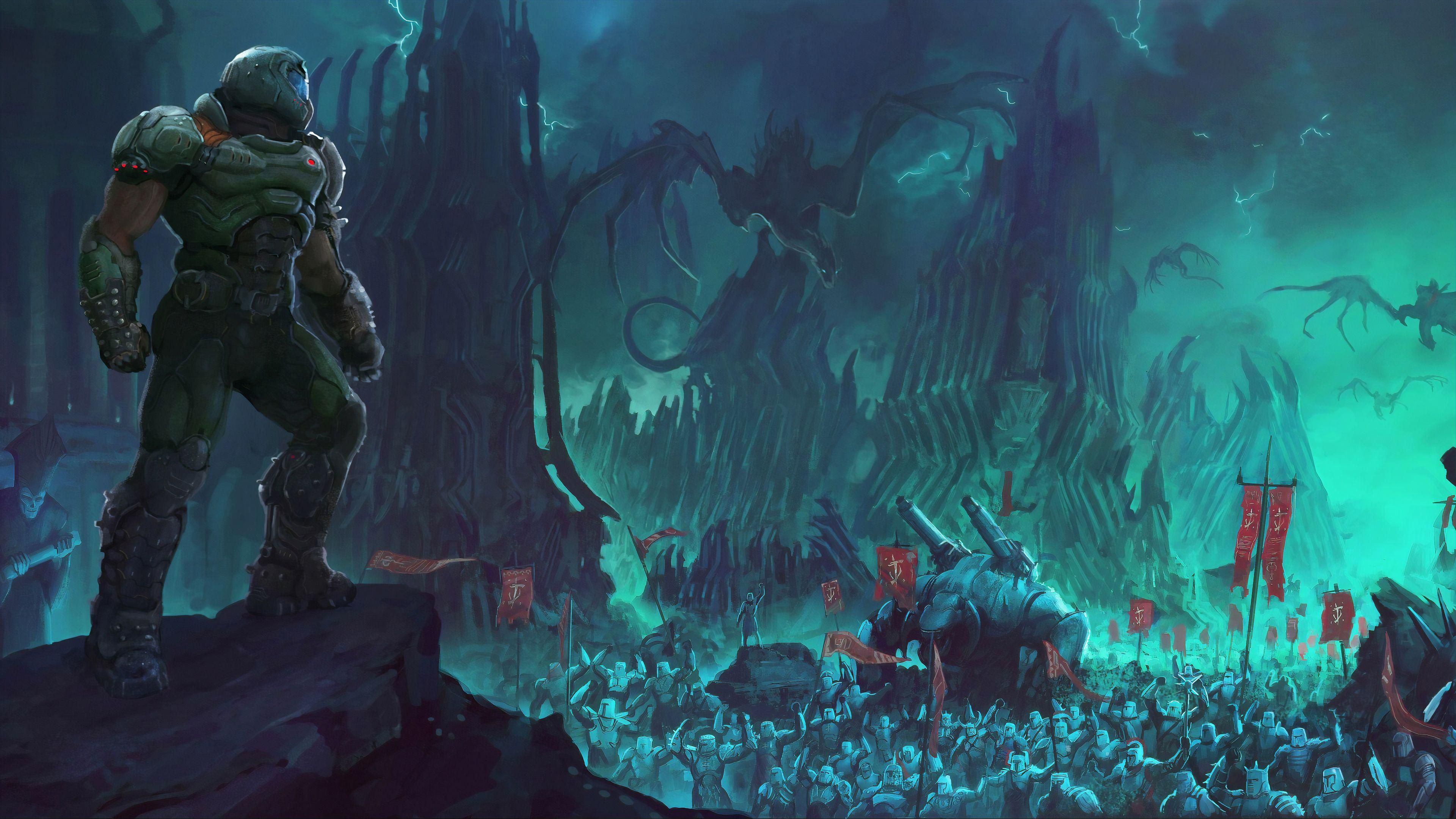 Геймер прошел игру DOOM Eternal всего за полчаса: детали и видео Геймер прошел игру DOOM Eternal всего за полчаса: детали и видео