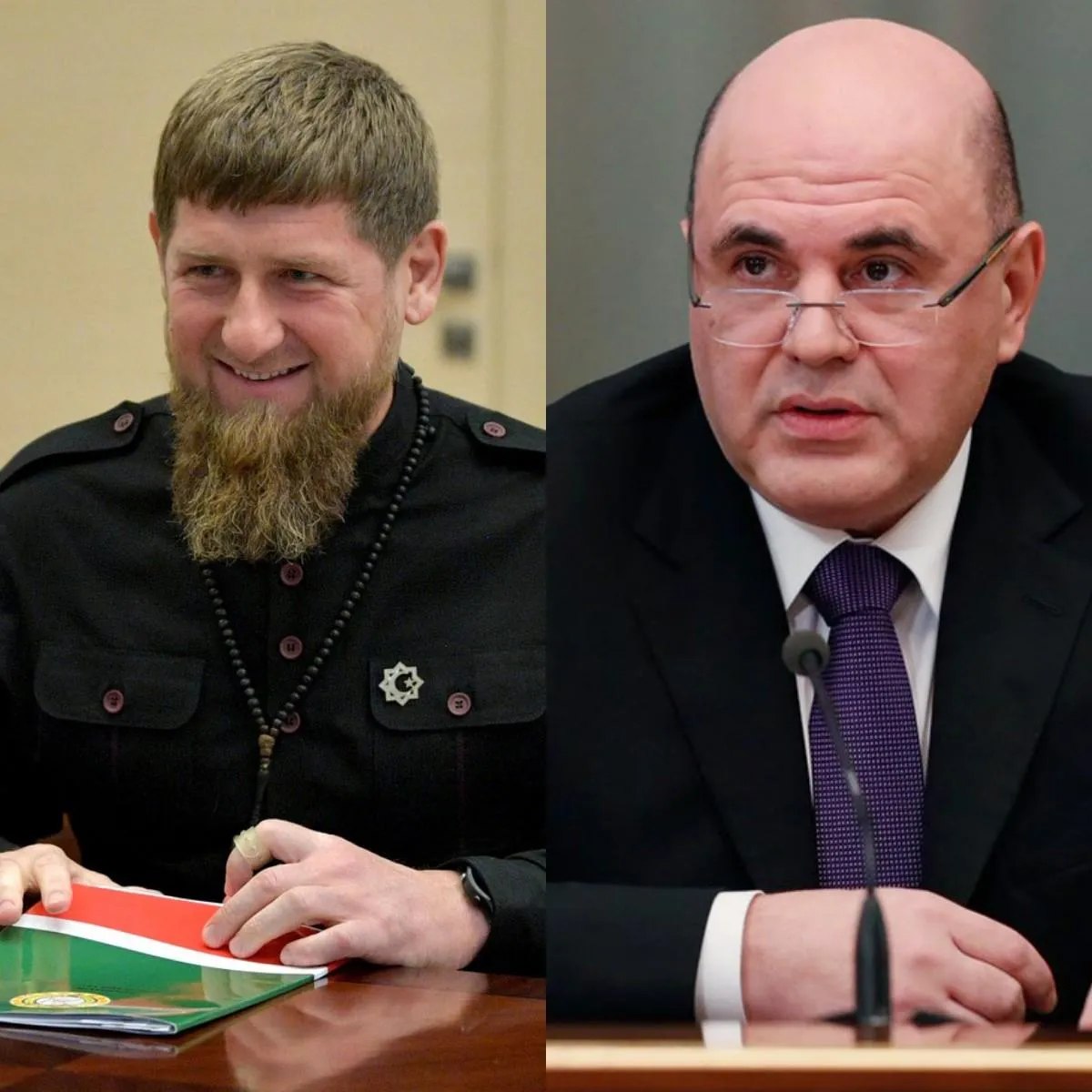 Рамзан Кадиров Михайло Мішустін Рамзан Кадиров Михайло Мішустін