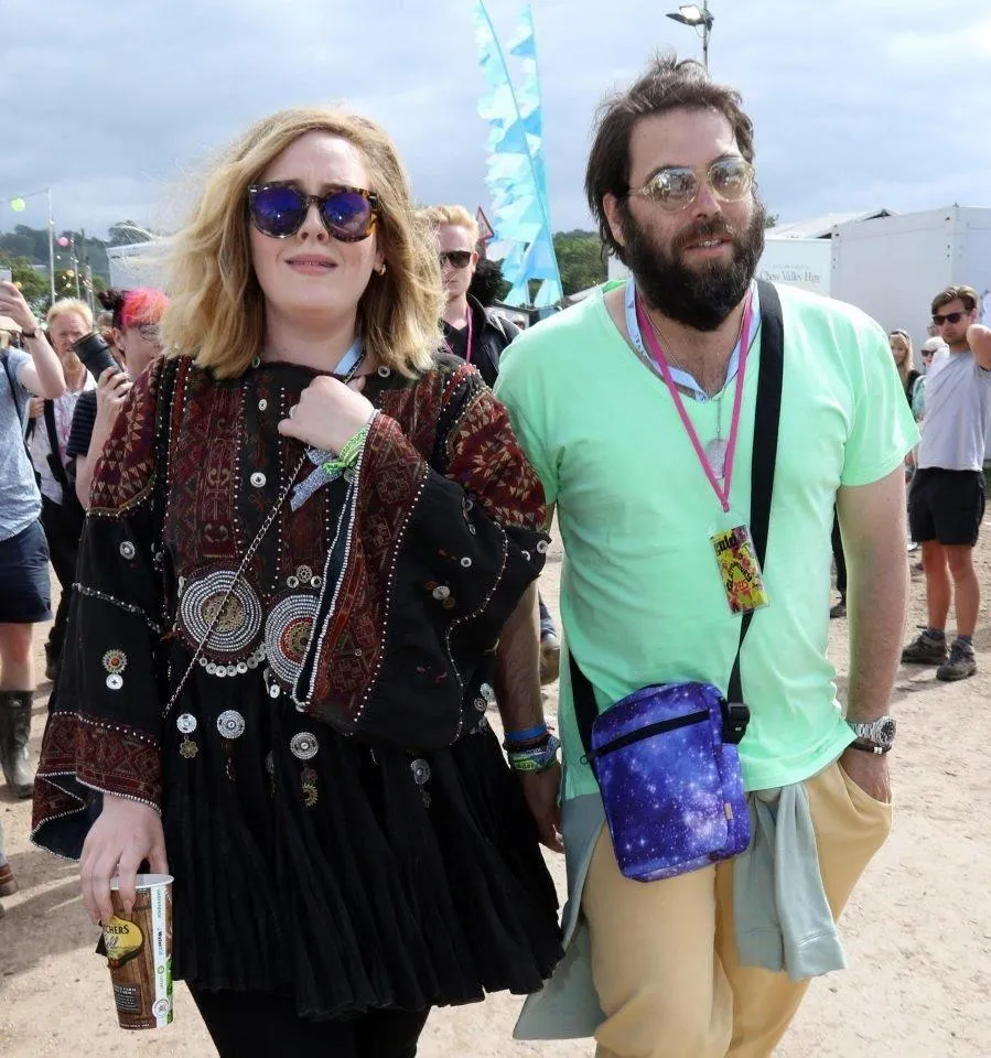 Адель з ексчоловіком Адель з ексчоловіком