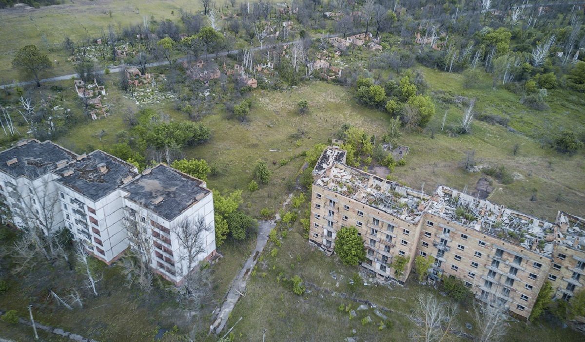 Пожар в чернобыльской зоне: полиция провела эвакуацию самоселов