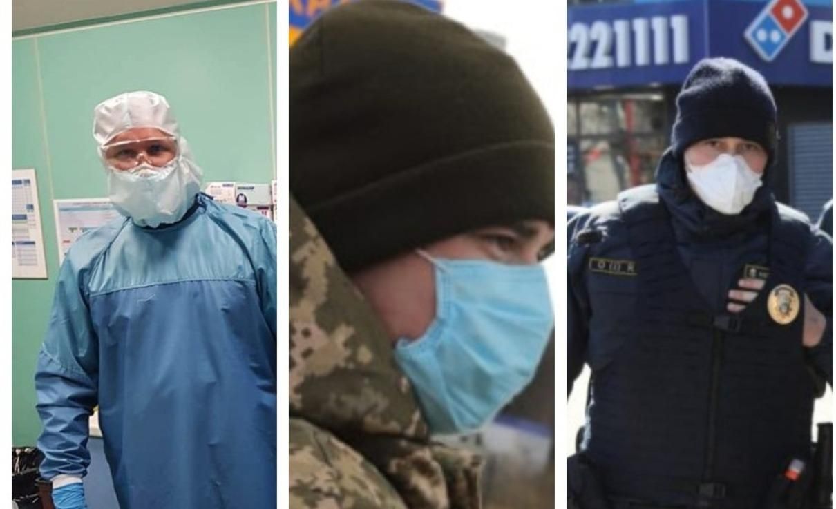 Герои в масках: видео про врачей, полицейских в карантин
