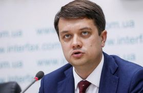 Заседание Рады: Разумков рассказал о процедуре голосования за законопроекты