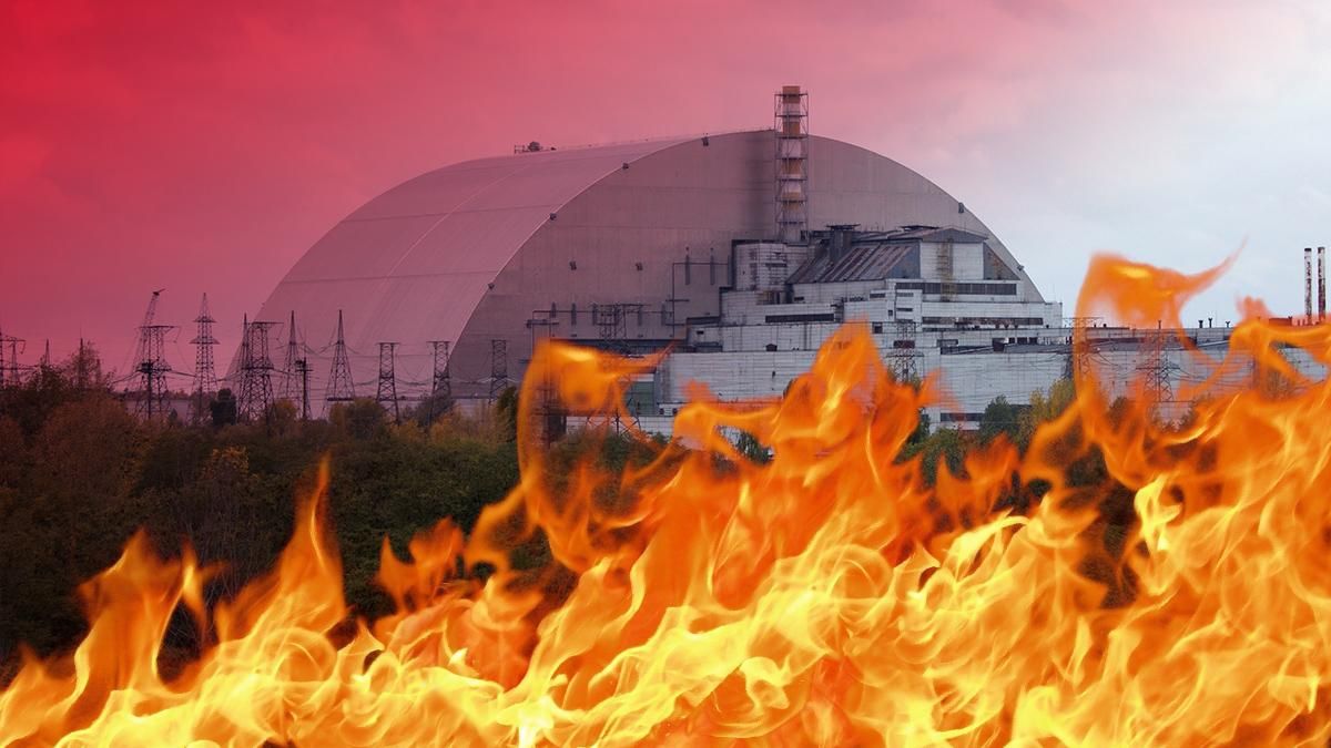 У Чорнобильській зоні пожежі У Чорнобильській зоні пожежі