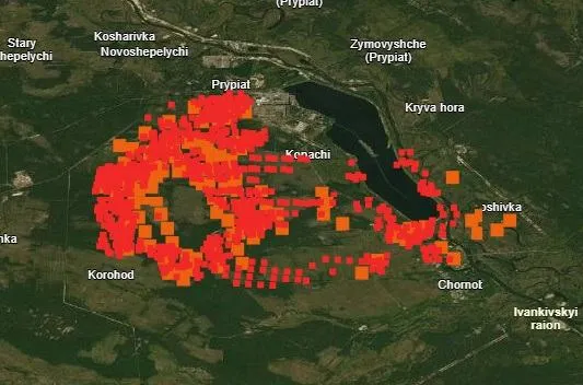 пожежі в чорнобилі пожежі в чорнобилі