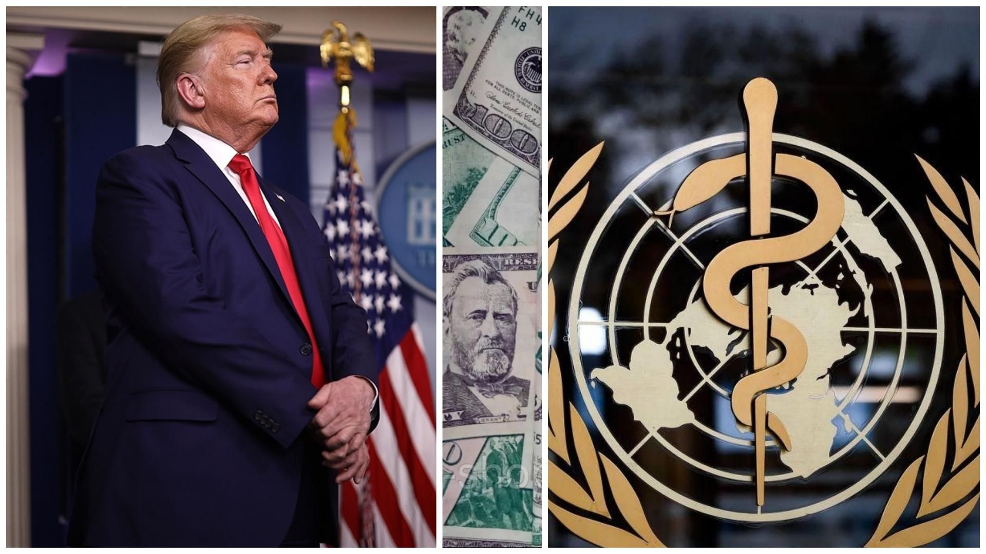 Трамп не будет давать деньги ВОЗ Трамп не будет давать деньги ВОЗ