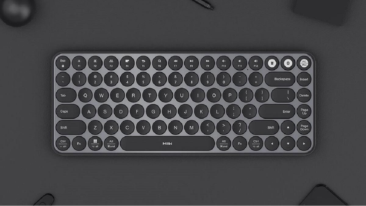 Xiaomi представила компактную беспроводную клавиатуру в ретро-дизайне Xiaomi представила компактную беспроводную клавиатуру в ретро-дизайне