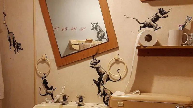 бенксі карантин бенксі карантин