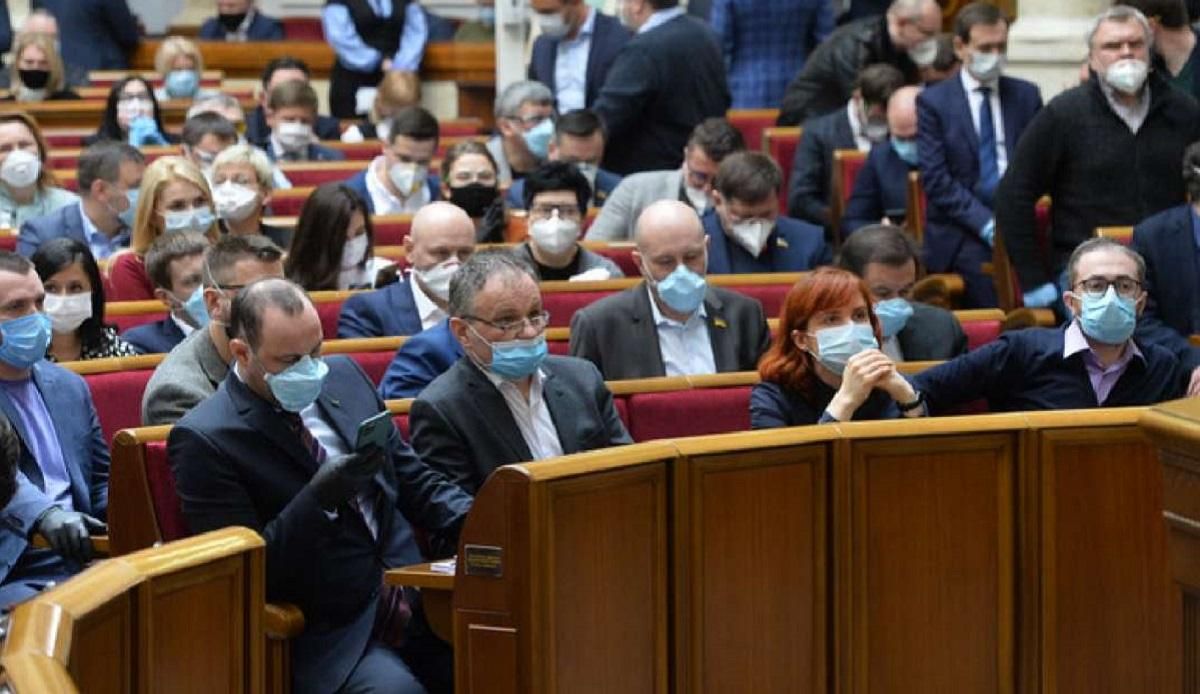 У Раді блокують законопроєкт, який мав протидіяти блокуванню законопроєктів У Раді блокують законопроєкт, який мав протидіяти блокуванню законопроєктів