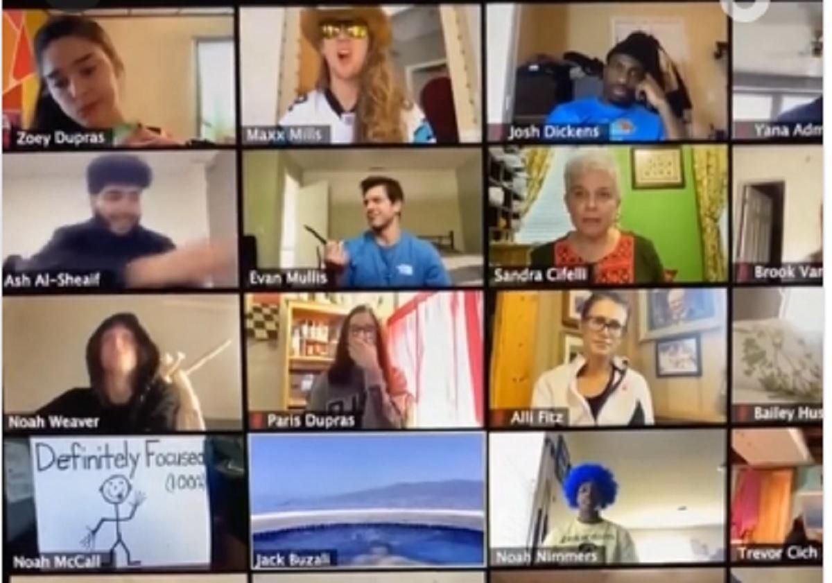 Учні передали олівець під час онлайн-уроку: курйозне відео Учні передали олівець під час онлайн-уроку: курйозне відео