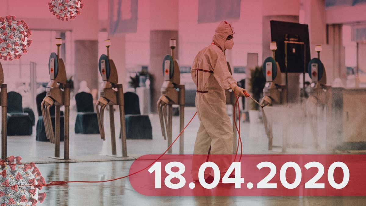 Коронавирус Украина сегодня, 18.04.2020 – статистика и последние новости Коронавирус Украина сегодня, 18.04.2020 – статистика и последние новости