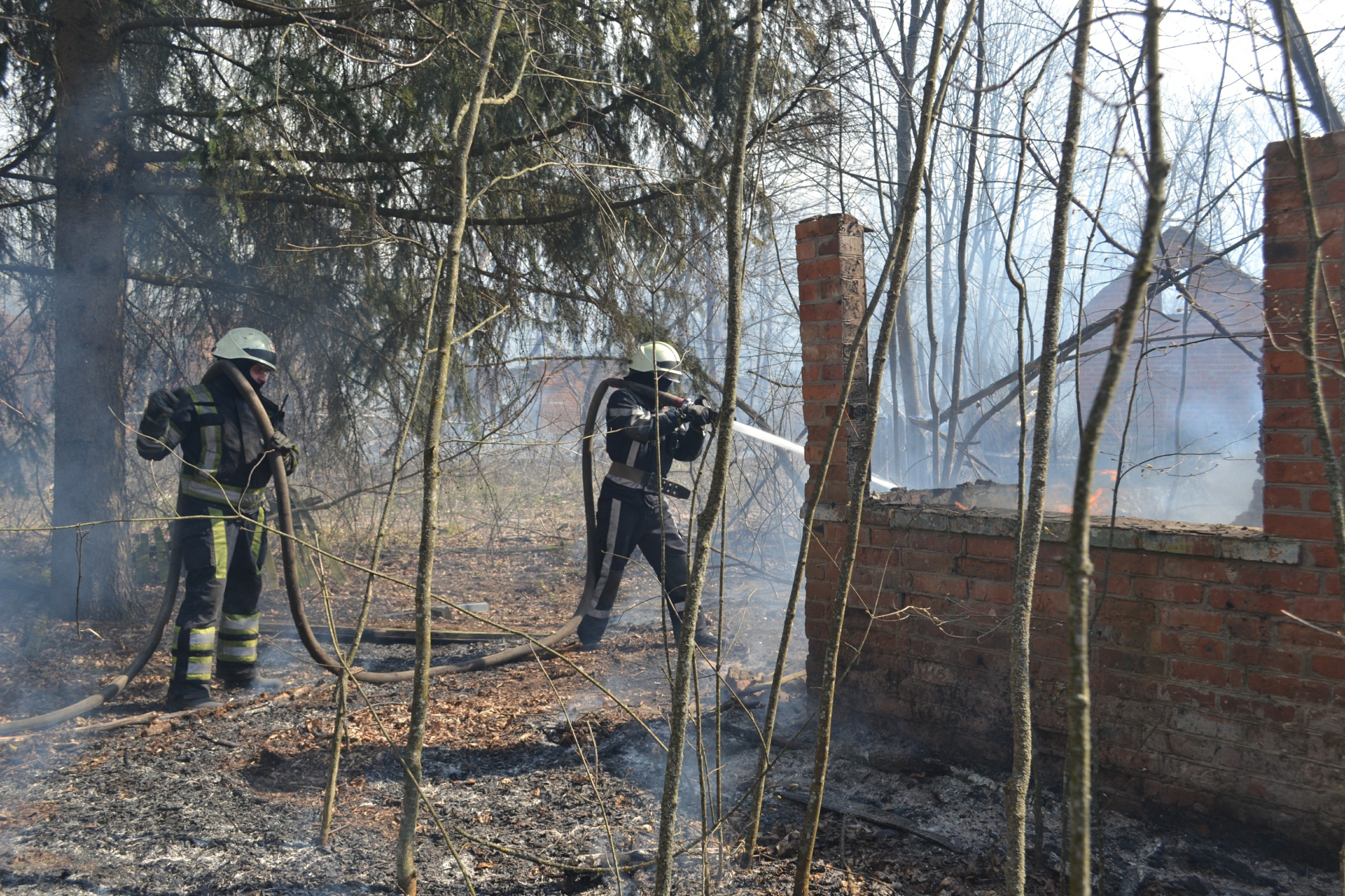 пожежа в Чорнобилі