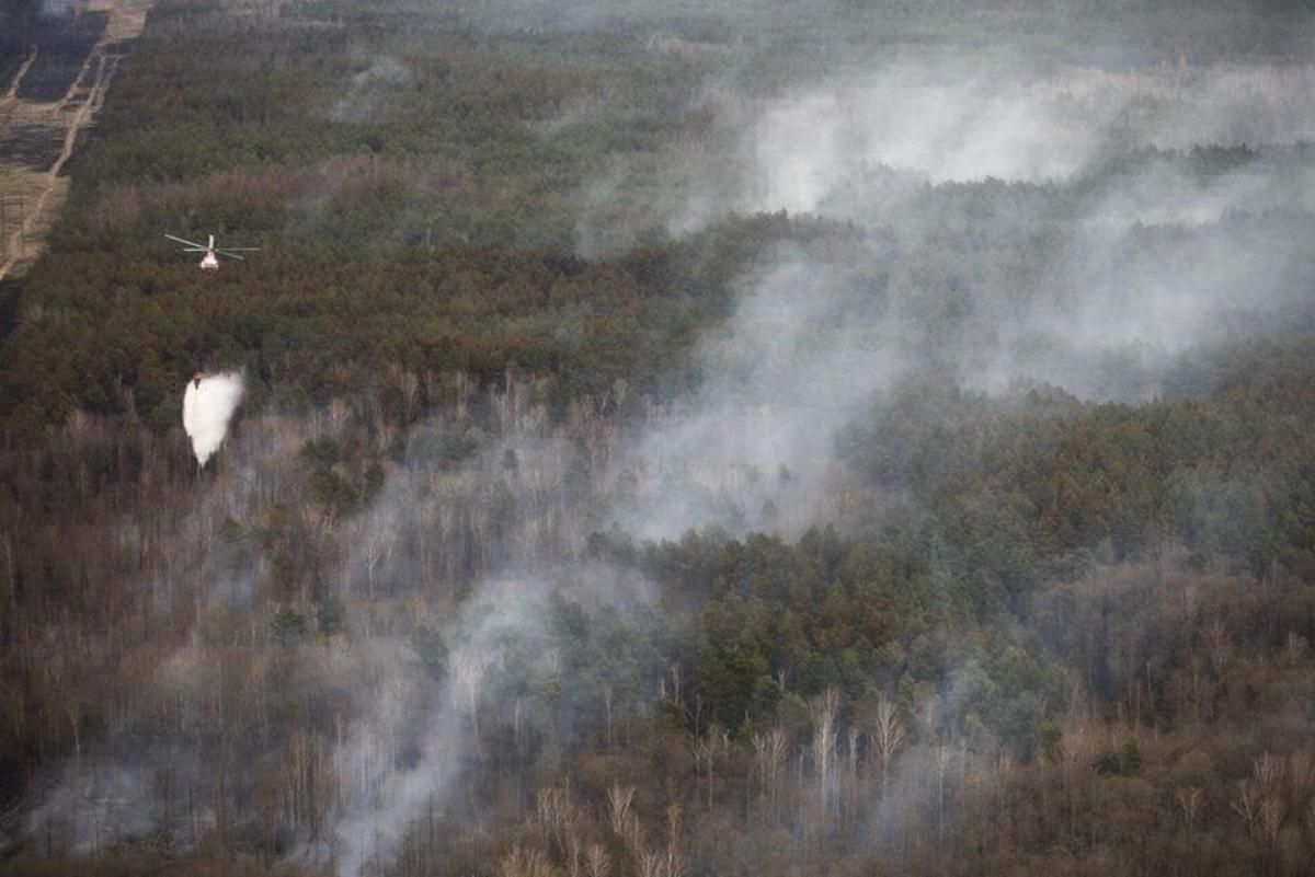 Пожежа в Чорнобильській зоні: чи дістався вогонь до сховища радіаційних відходів