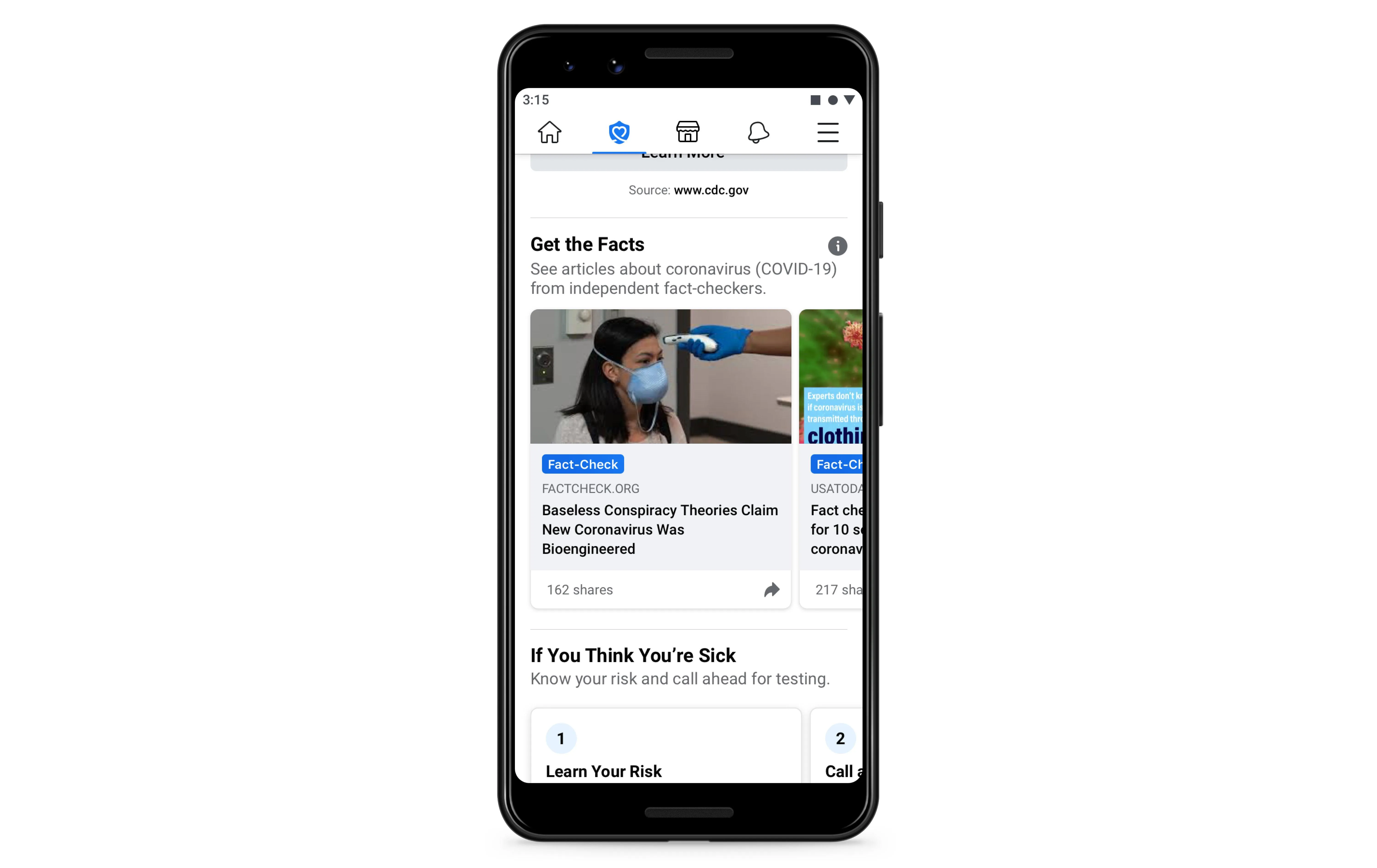 Facebook буде відстежувати користувачів, що лайкають фейки про коронавірус Facebook буде відстежувати користувачів, що лайкають фейки про коронавірус