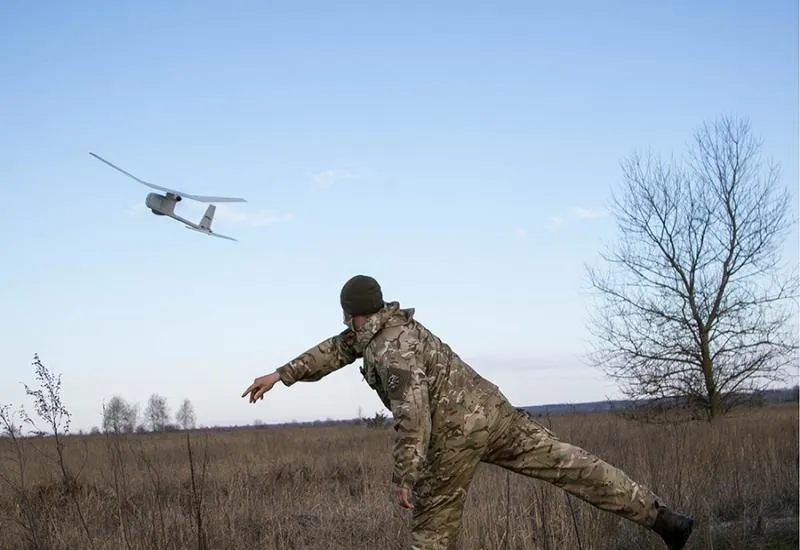 Нацгвардія аеророзвідка в Чорнобильській зоні пожежі фото