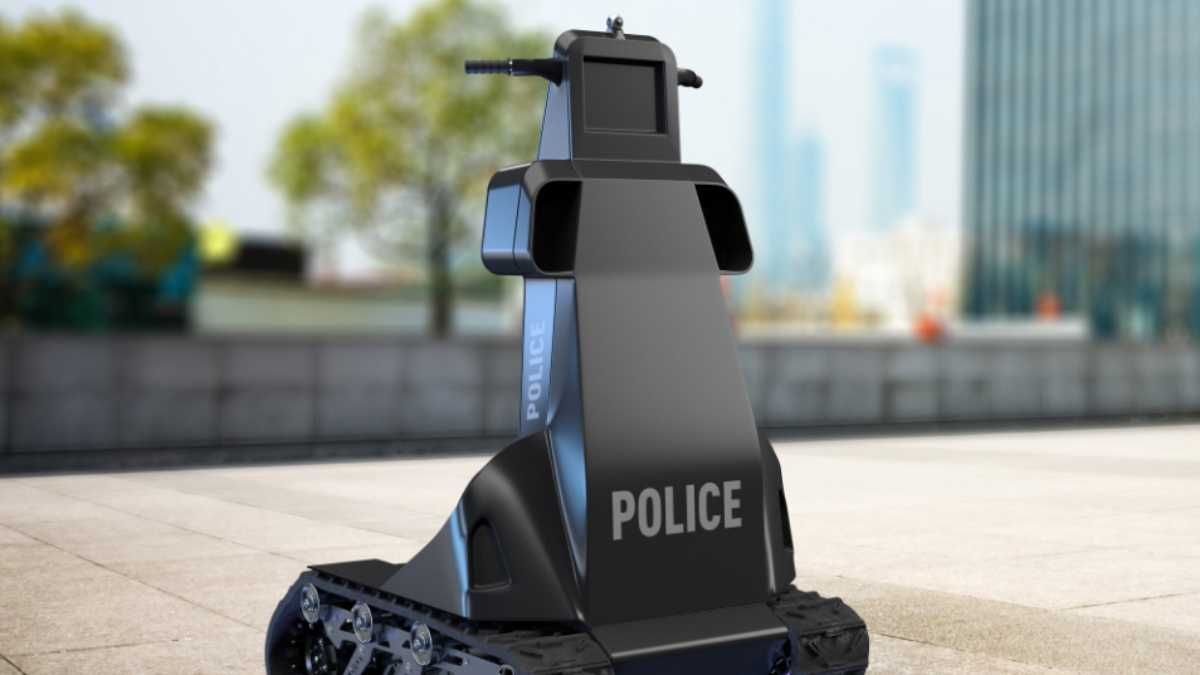Украинцы разработали робота-полицейского: что он умеет