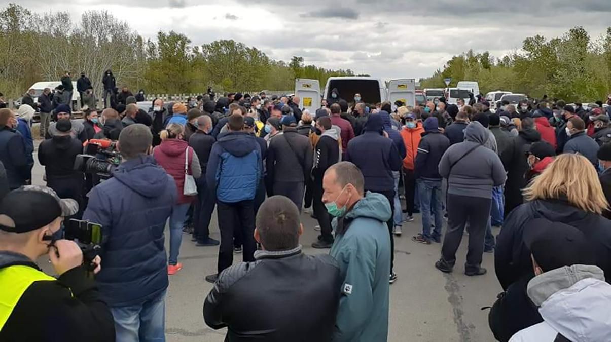 У Херсоні фермери протестують проти закриття ринків: фото, відео