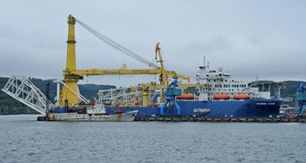 Корабль, что может достроить "Северный поток-2", прибыл в Балтийское море