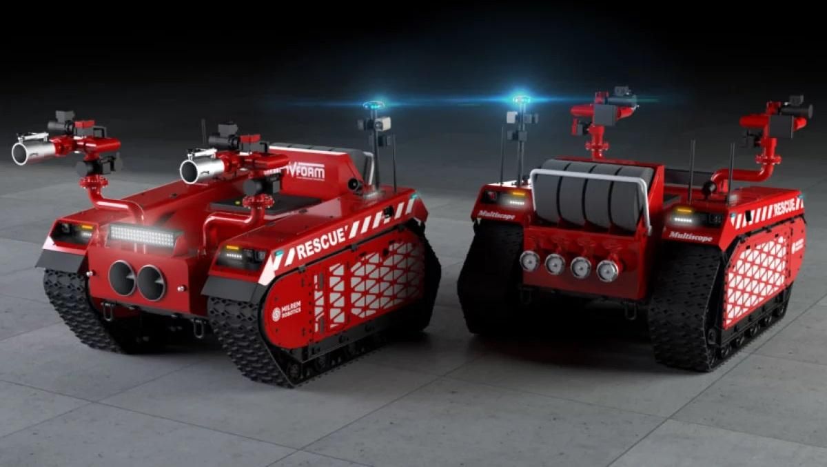 Инженеры создали робота для эффективного и безопасного тушения пожаров Инженеры создали робота для эффективного и безопасного тушения пожаров