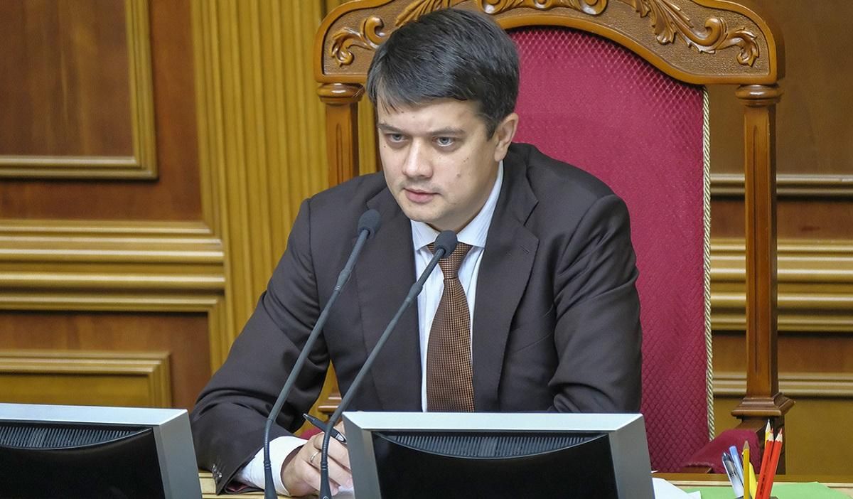 Разумков заявил, что "не очень поддерживает" назначение Саакашвили