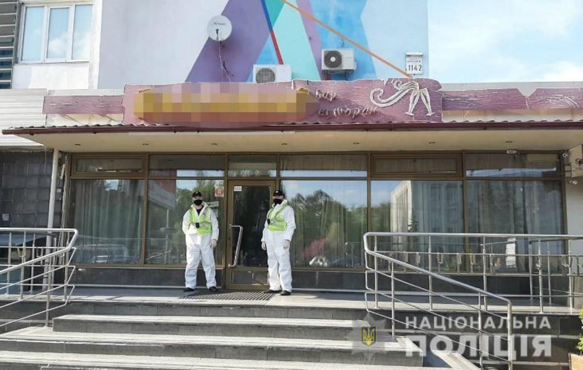 Полиция в Киеве обнаружила два ресторана, которые работали во время карантина